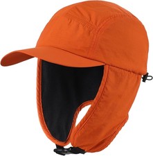 Mens Winter Hat with Brim