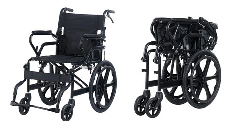 Lightweight folding wheelchair - folding,