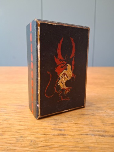 Vintage folk art wooden box - art,