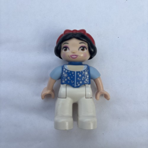 Lego duplo snow white figure - snow,