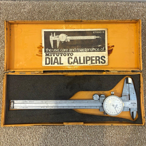 Mitutoyo dial calipers 6in - mitutoyo,