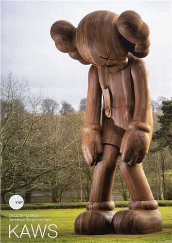 Kaws small lie poster 2016 - poster,