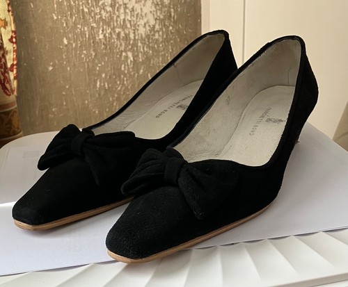 Franchetti bond black suede - franchetti,