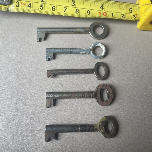 Antique skeleton keys - keys, hollow
