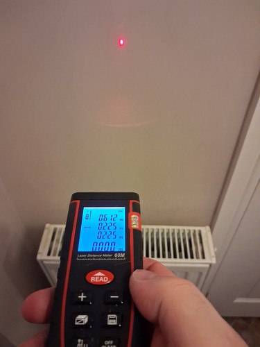 Laser distance measure - laser, 60