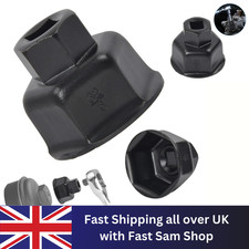 32mm For VW Audi BMW Car Oil Filter Cup Socket Cap Wrench 6 Flutes Remover Tool