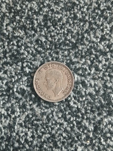 1937 george crown coin - george,