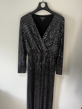 Lipsy Black & Silver Sparkle