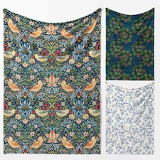 William Morris Blanket Classic Floral Pattern Design – 3 Elegant Style Options