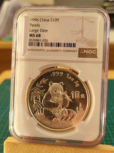 1996 1oz china panda - 1996,