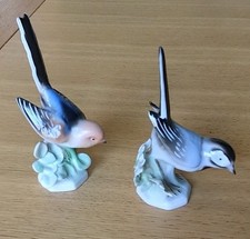 Pair Of Unterweissbach Bird