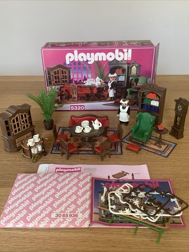 Pink boxed playmobil victorian - pink,