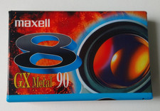 90 Minute Blank Maxell Video 8 8mm Video8 Tape Cassette For Sony Canon Camcorder