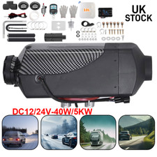 5KW 12V Night Diesel Air Heater Thermostat Caravan Motorhome Air Diesel Heater