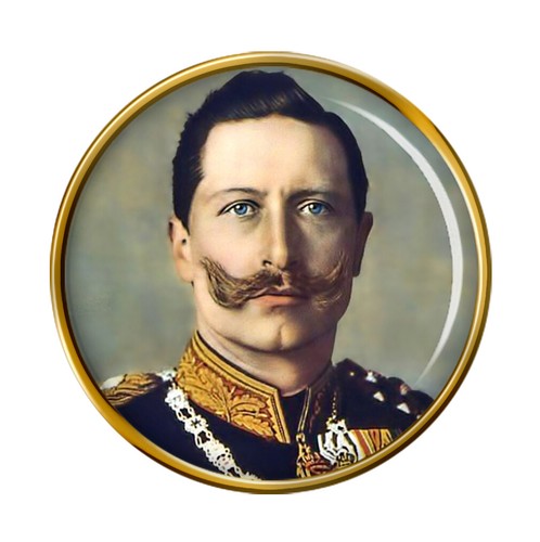 Kaiser wilhelm pin badge - wilhelm,