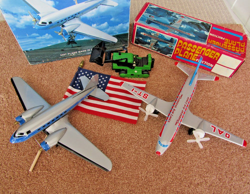 Vintage tin toy passenger - vintage,
