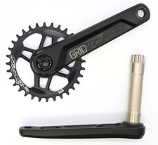 FSA Grid Modular Chainset MegaExo v18 32 Tooth 1x11 Speed 175mm Arm Black - H