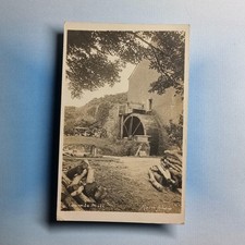 Bude Postcard 1915 Real Photo Cornwall Coombe Water Mill Working By Thorn