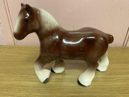 Vintage brown ceramic pottery - brown,