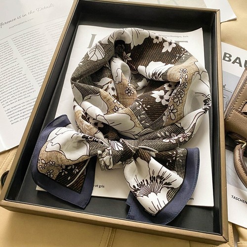 100 mulberry silk long scarf - silk,