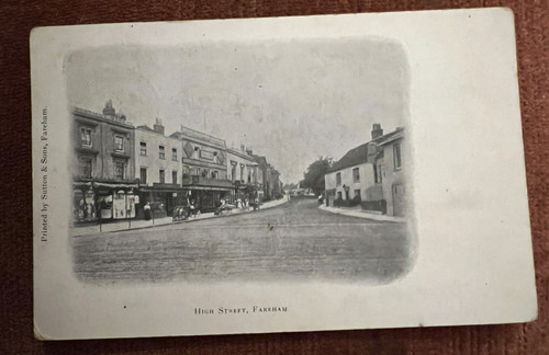 Antique postcard farnham - postcard,