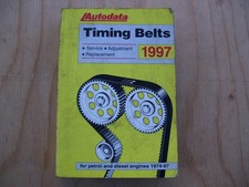Autodata Timing Belts 1974-1997 Manual 864 Pages Used Good Condition