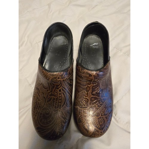 Dansko clogs bronze metallic - dansko,