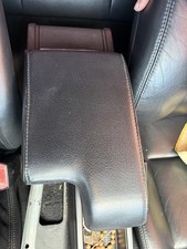 BMW E46 Coupe Convertible Black Leather Armrest Assembly
