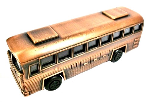 Greyhound bus die cast metal - greyhound,