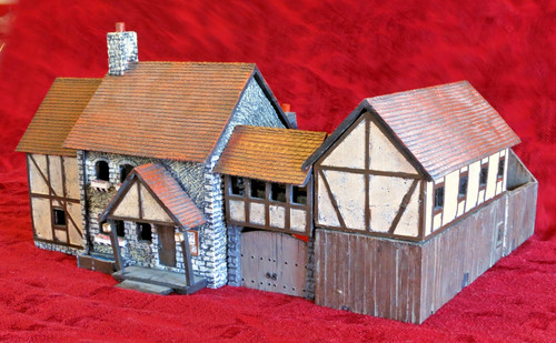 Roadside inn tavern compound - inn,