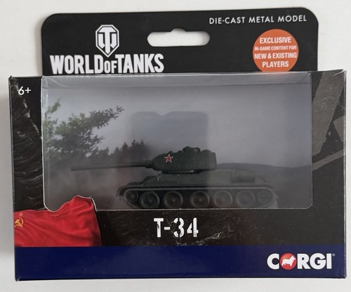Corgi world tanks 34 - t-34, 1942