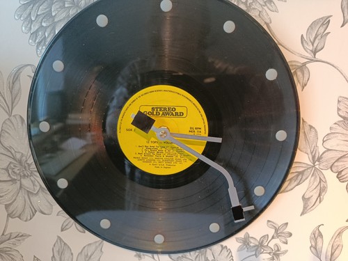 Vinyl record clock lp real - record,