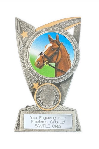 Horse head award 125mm - horse, (tr4)