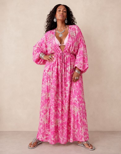 Plus size pink pattern - size,