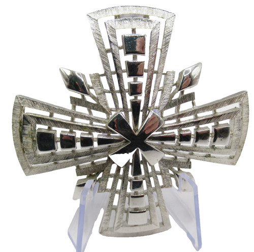 Monet large silver tone - silver,