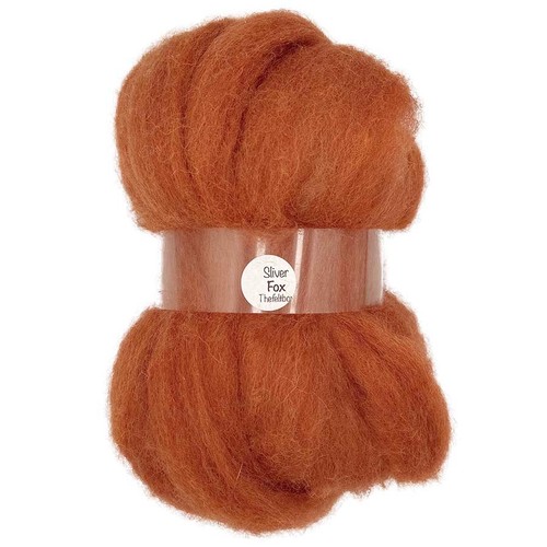 Corriedale wool sliver 100g - wool,