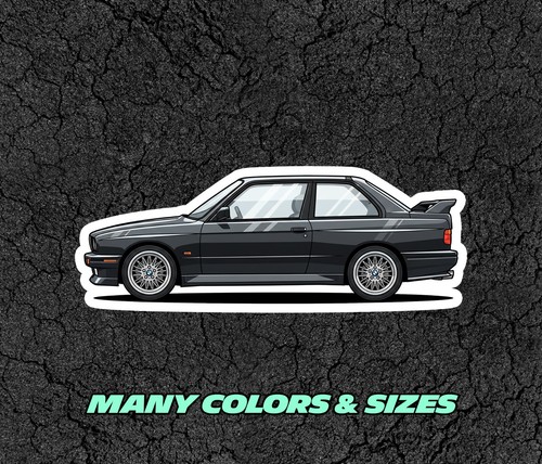 Bmw e30 car - e30, sticker
