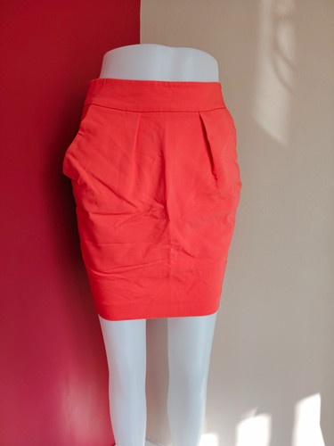 Zara basic women coral satin - basic, women's