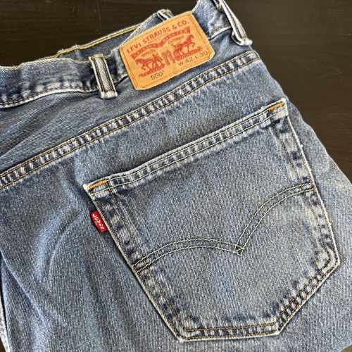 Levis 550 jeans mens 42x30 - levis,
