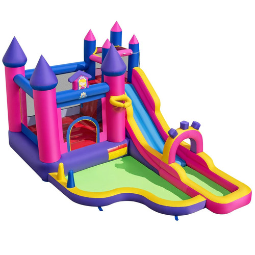 Costway princess inflatable - costway,