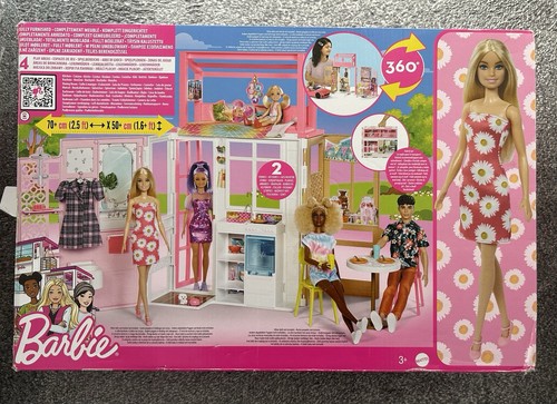 Barbie fold dolls house - barbie,