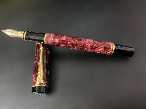 Parker duofold fountain pen - parker,