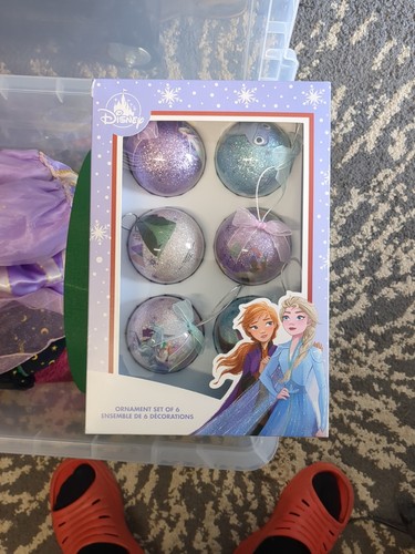 Disney store frozen baubles - frozen,