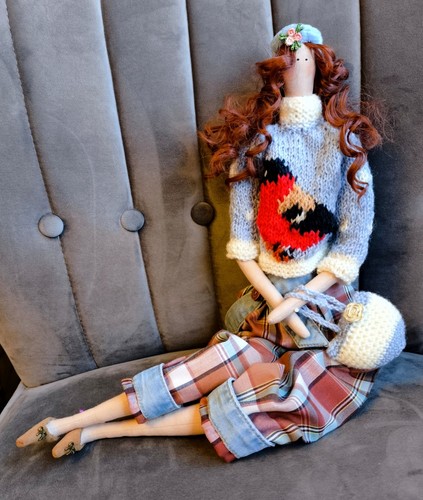 Handmade tilda style - handmade, doll