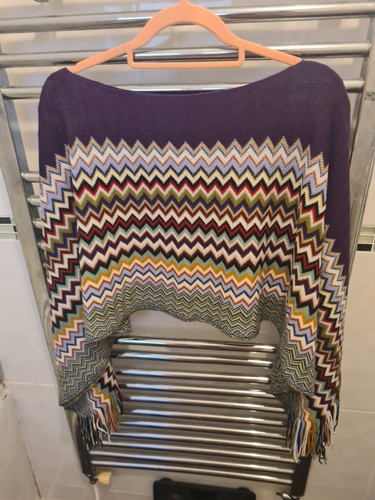 Missoni chevron poncho one - missoni,