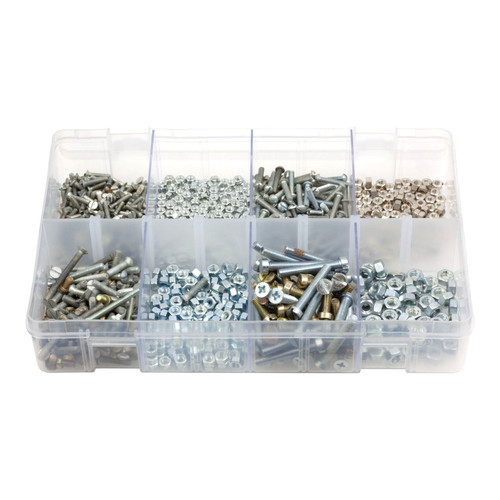 Assorted box screws and - box,