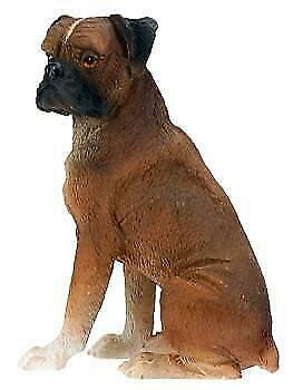 Boxer dog collectible statue - -,