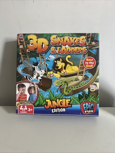 Snakes ladders jungle - 3d, &