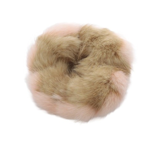 Acca mink fur scrunchie - acca,