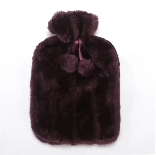 Hot water bottle with cover - hot,